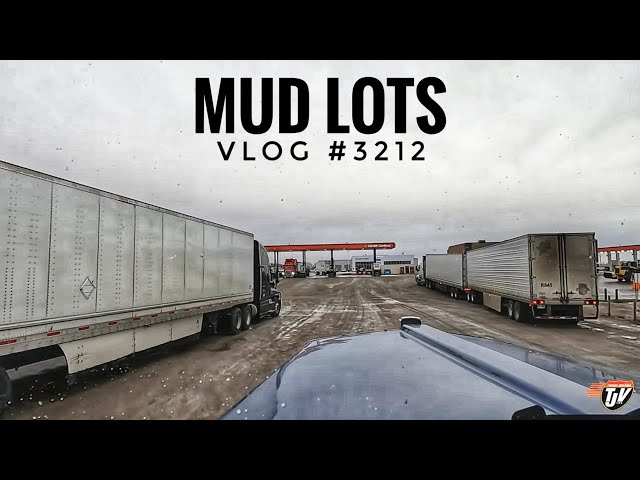 MUD LOTS | My Trucking Life | Vlog #3212