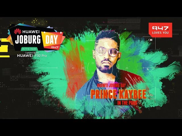 Prince Kaybee at Huawei Joburg Day in the Park