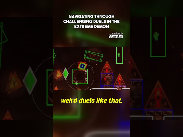 Navigating Through Challenging Duals in the Extreme Demon #gaming #geometrydash #avernus #acheron