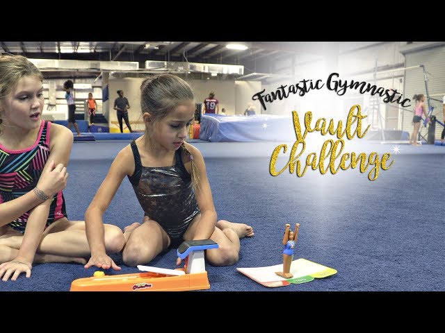 Fantastic Gymnastics Vault Challenge in REAL LIFE| Sariah SGG