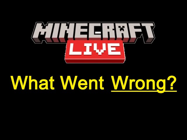 What Happened to Minecraft Live 2024?