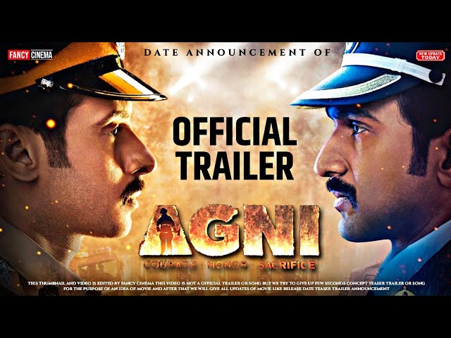 AGNI Official trailer : Release date | Pratik Gandhi | Divyenndu sharma | Agni trailer