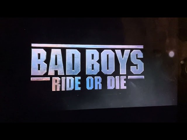 Bad Boys Ride or Die Foxtel Store Ad