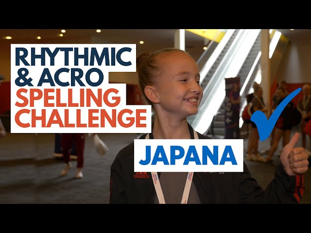 Rhythmic & Acrobatic Spelling Challenge #2