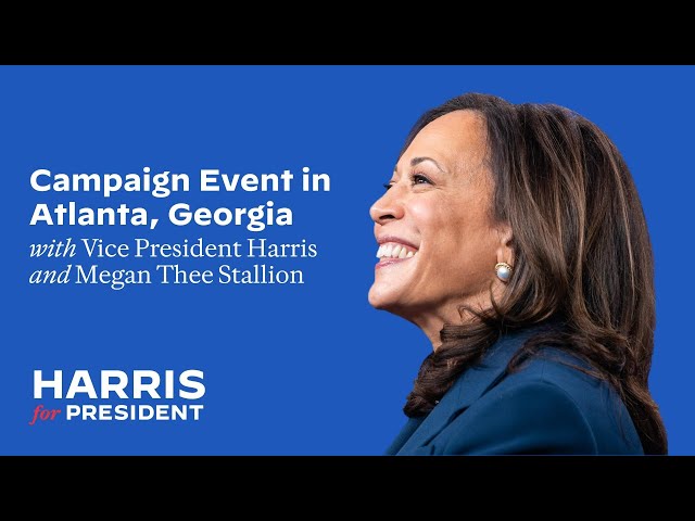 Campaign Event in Atlanta, Georgia with Vice President Kamala Harris