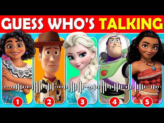 Guess the Disney Voice | Guess Who’s Talking!