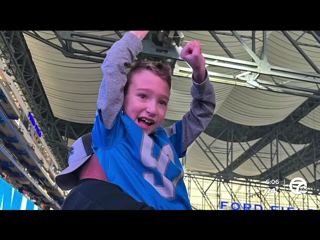 9-year-old Lions fan gets shout-out from favorite player Aidan Hutchinson