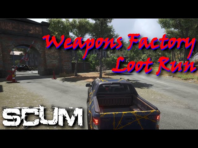 More Epic Loot From Weapons Factory in Scum 0.95