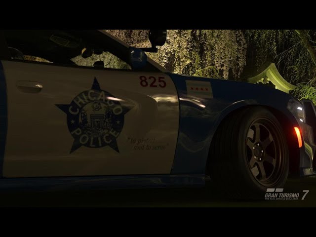 Gran Turismo 7 Scapes Movie with Safety Car. Dodge Charger SRT Hellcat