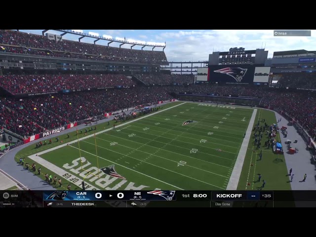 Madden year 25 szn 2 vs Pats Pt 2