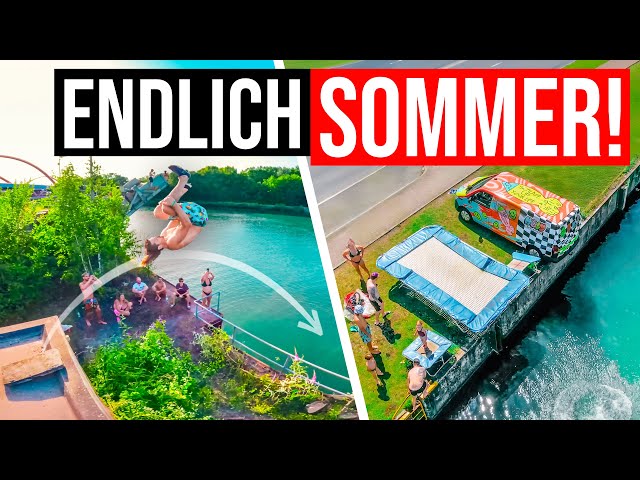 Splashdiving PARTY am Kanal! | FULL SEND übers LEGENDÄRE Gap & TRIPLE Flips!