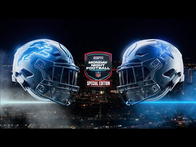 ESPN/ABC MNF Special Edition intro | DET@DAL | 12/30/2023