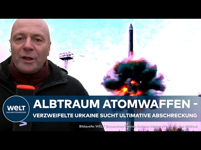 PUTINS KRIEG: Gefährliche Gedankenspiele - Ukrainer diskutieren den Bau von Atomwaffen | WELT Thema