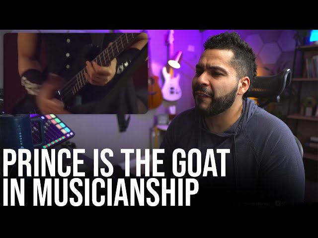 Prince is the most gifted musician ever - Play that funky Music Live (Reaction!)