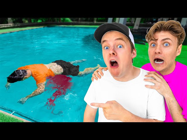 SOMEBODY WAS MURDERED In Our Pool?!