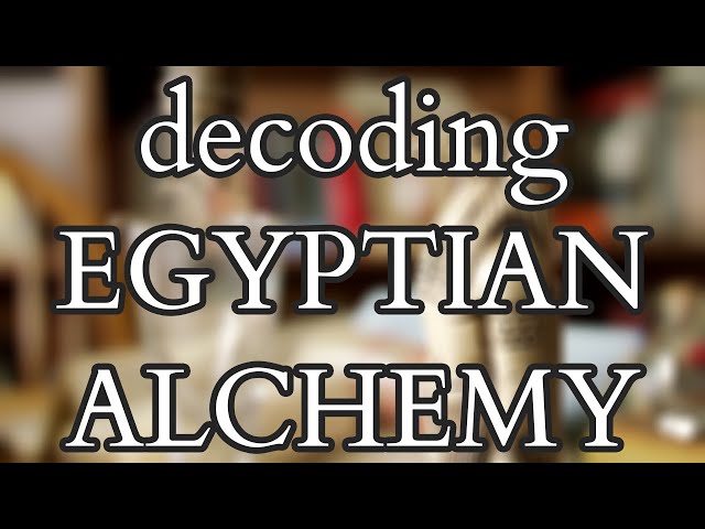 Egyptian Alchemy : Decoding the Greek - Egyptian Alchemy - The Formula of the Crab / Scorpion