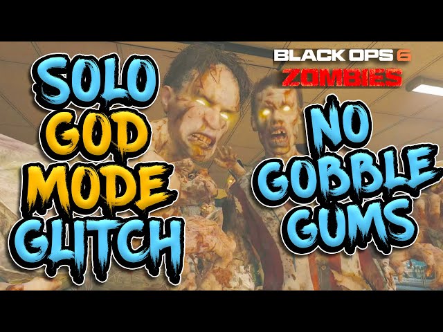 *NEW* God Mode Glitch SOLO NO GOBBLEGUMS WEAPON XP & CAMO GRIND Black Ops 6 Zombies