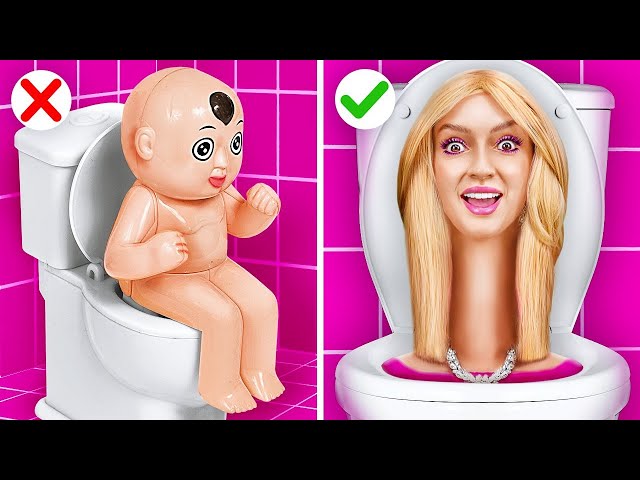 BEST BATHROOM GADGETS || Toilet Gadgets and DIY Tools Ideas! Funny Parenting Hacks by TeeHeeHee!