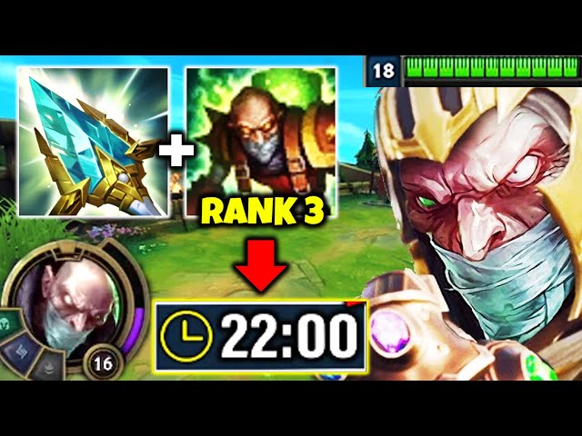 Singed but I speed run to level 16 in 22 minutes... (UNLOCK THANOS SINGED)