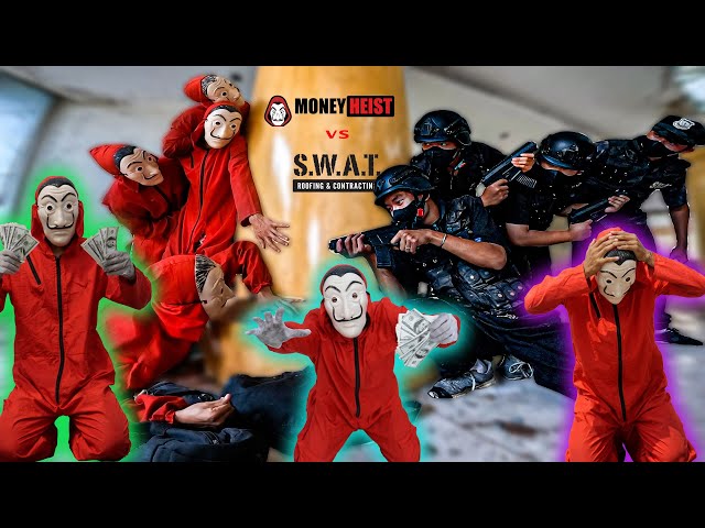 PARKOUR MONEY HEIST #2 vs POLICE