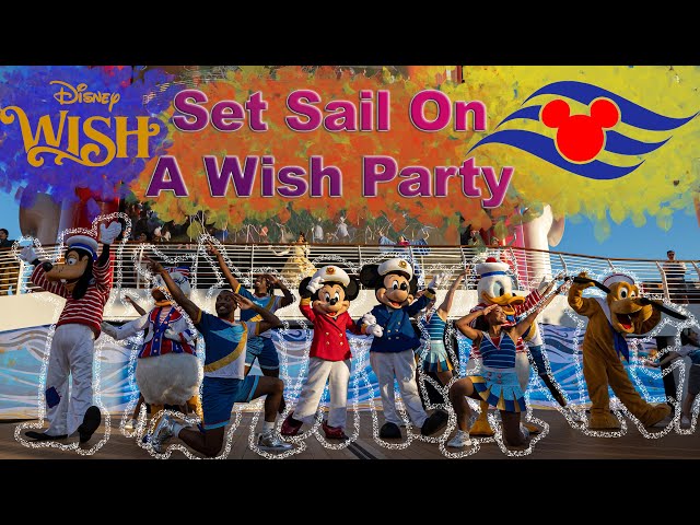 8K Set Sail On A Wish Party aboard the Disney Wish VR180 3D