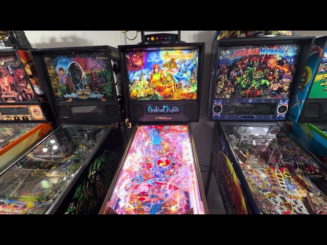 Playing Pinball : Attack From Mars, Tales of the Arabian Nights, Medieval Madness