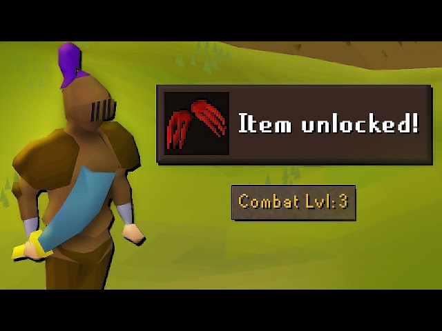 I created a Bronzeman mode Runescape account