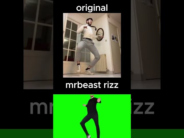 mrbeast rizz vs original