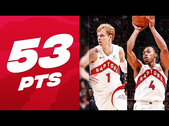 Gradey Dick (27 PTS)  & Scottie Barnes (26 PTS) GO OFF In Toronto! 🔥| October 15, 2024