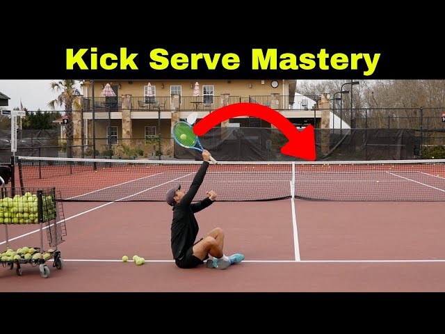 How To Kick Like The Pros! Topspin Serve Drills