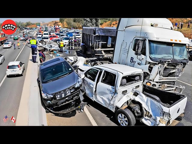 300 SHOCKING Car Crashes Moments Compilation 2024: Idiots in Cars Caught On Camera