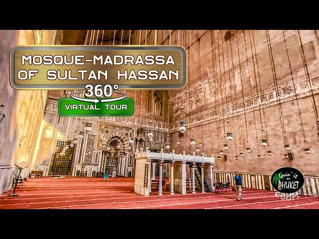 Mosque-Madrassa of Sultan Hassan, 360 Virtual Tour #cairo #360video #oldcairo #2021#egypt