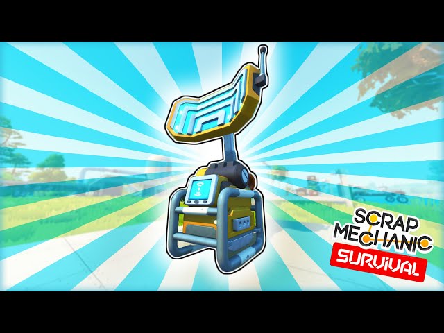 My TOP 3 Applications for the BEACON! (NEW Scrap Mechanic Survival Update!)