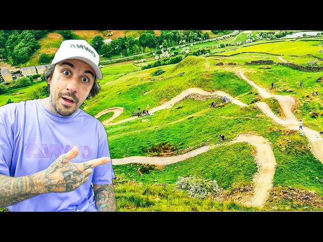 RIDING INSANE NEW FREERIDE BIKE PARK!