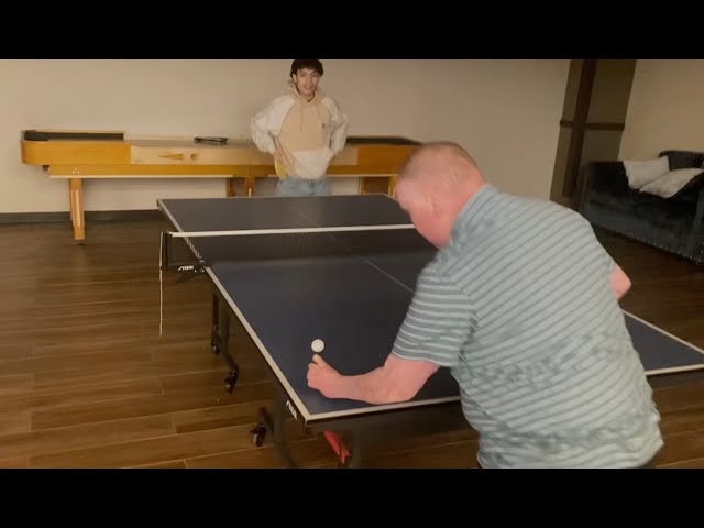 Table Tennis Pro with no hands | You can do anything you put your mind to.