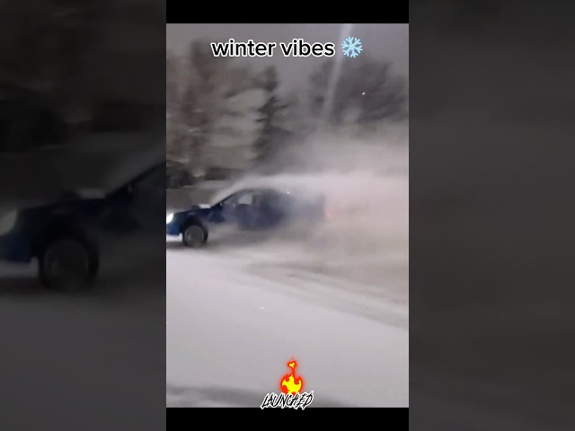 Subaru Creates a Snow Tornado💨