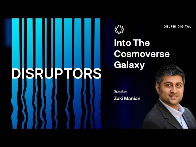 DISRUPTORS: Into the Cosmos Galaxy with Zaki Manian