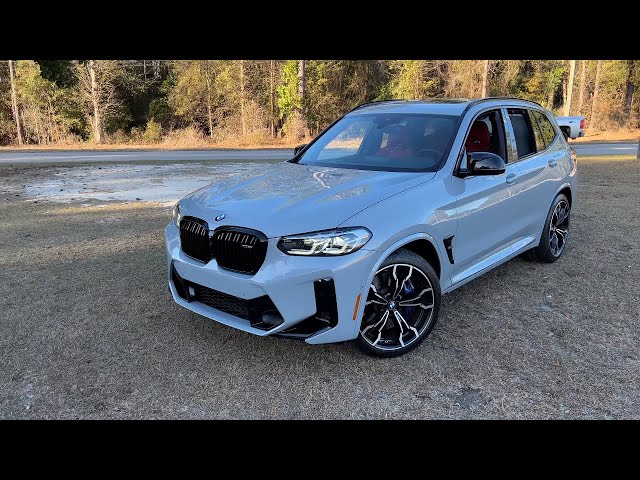 Walkaround 2022 BMW X3 M Competition and POV Test Drive