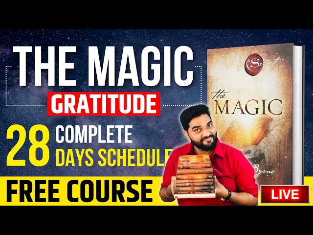 The Magic 28 Days (Complete FREE Course) Rhonda Byrne (Hindi) by Amit Kumarr Live