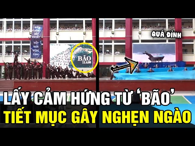 Tiết mục trình diễn văn nghệ 20/11 lấy cảm hứng từ 'BÃO LŨ' khiến ai xem đều XÚC ĐỘNG | TÁM TV