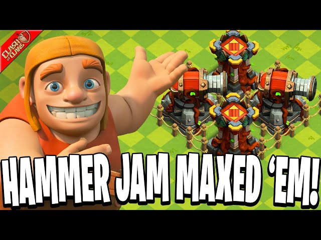 Maxing the Merged Defenses on My Rushed Account! (Clash of Clans)