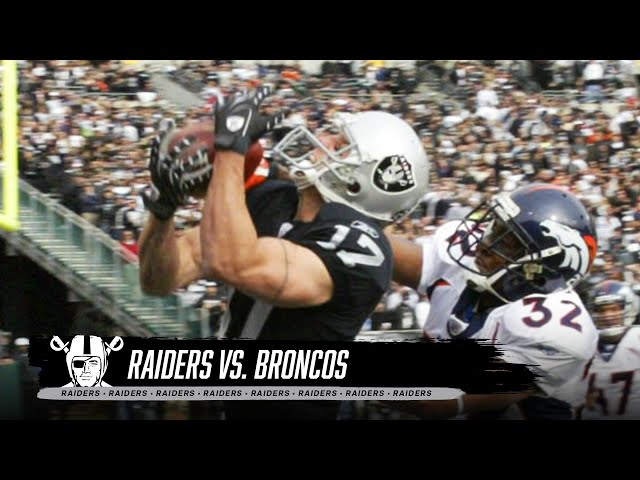 Raiders’ All-Time Memorable Highlights at Home Against the Broncos | NFL