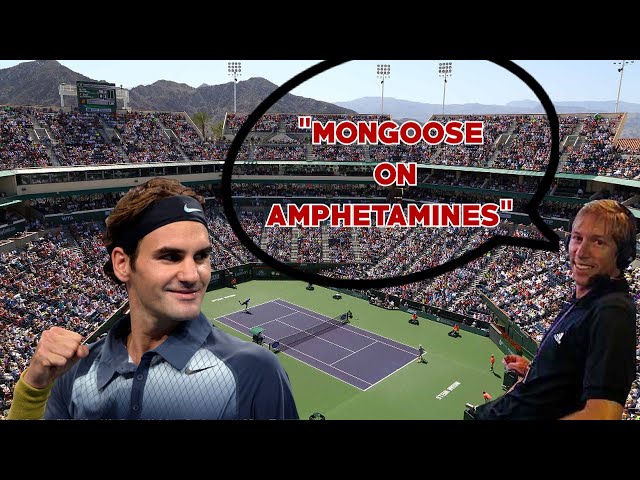 Top 10 Robbie Koenig Reactions on Roger Federer Points