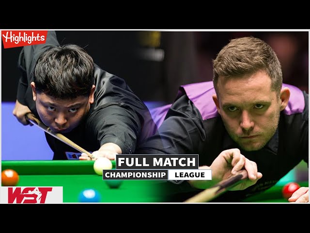 Jamie Jones vs Long Zehuang Full Match Highlights - Championship League Snooker 2024