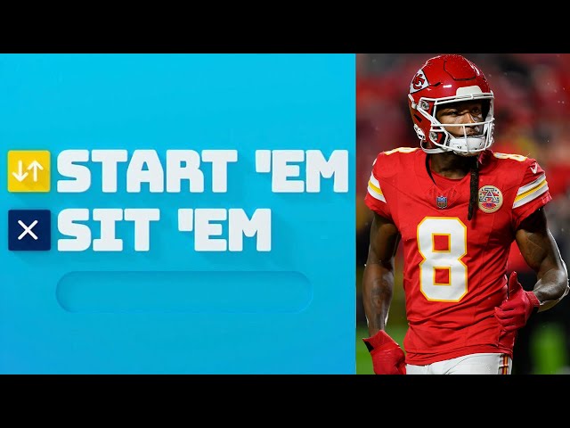 Start 'Em Sit 'Em Week 10 | NFL Fantasy