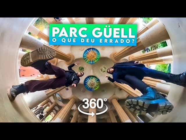 PARC GÜELL EM BARCELONA (VIDEO 360º EM REALIDADE VIRTUAL)