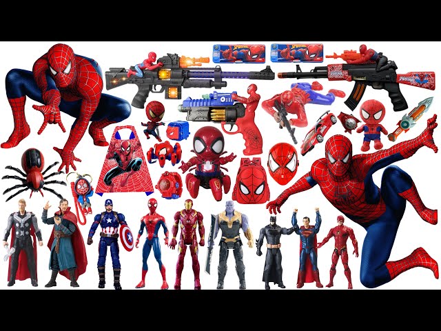 Spider Man action doll | Marvel popular toy collection | Marvel toy gun collection unboxing