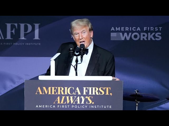 Donald Trump full speech at America First Policy Institute Gala