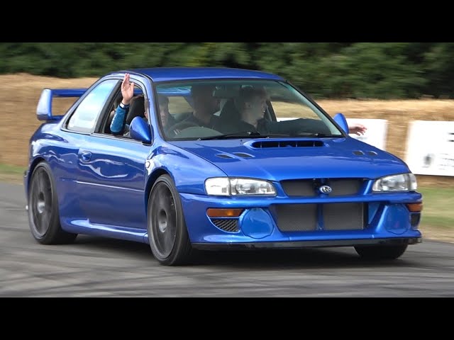 Prodrive P25 | Subaru Impreza 22B Restomod - ACTION & SOUND up Goodwood Hillclimb!