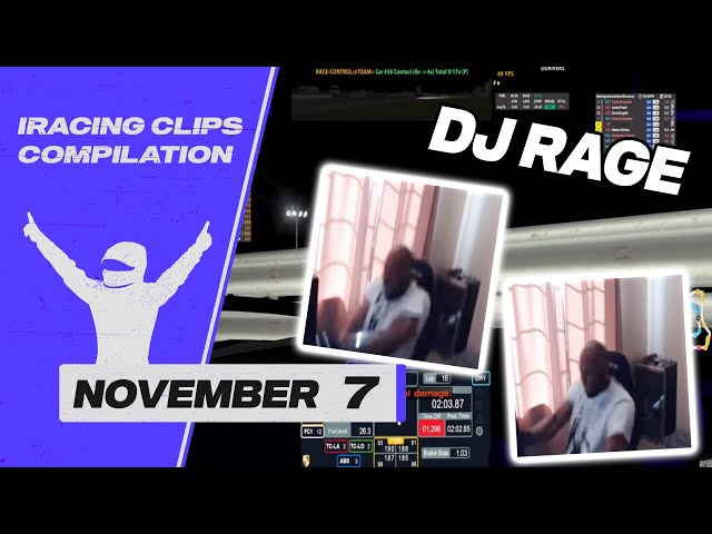 November 7 | iRacing Clips Compilation